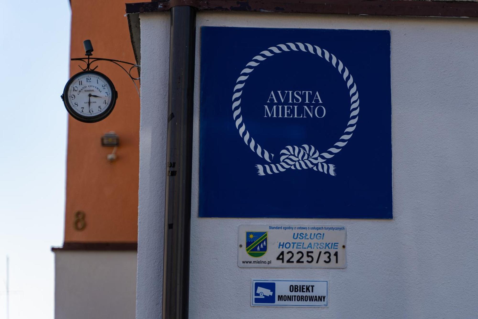 Avista Mielno Hotel Uniescie Bagian luar foto